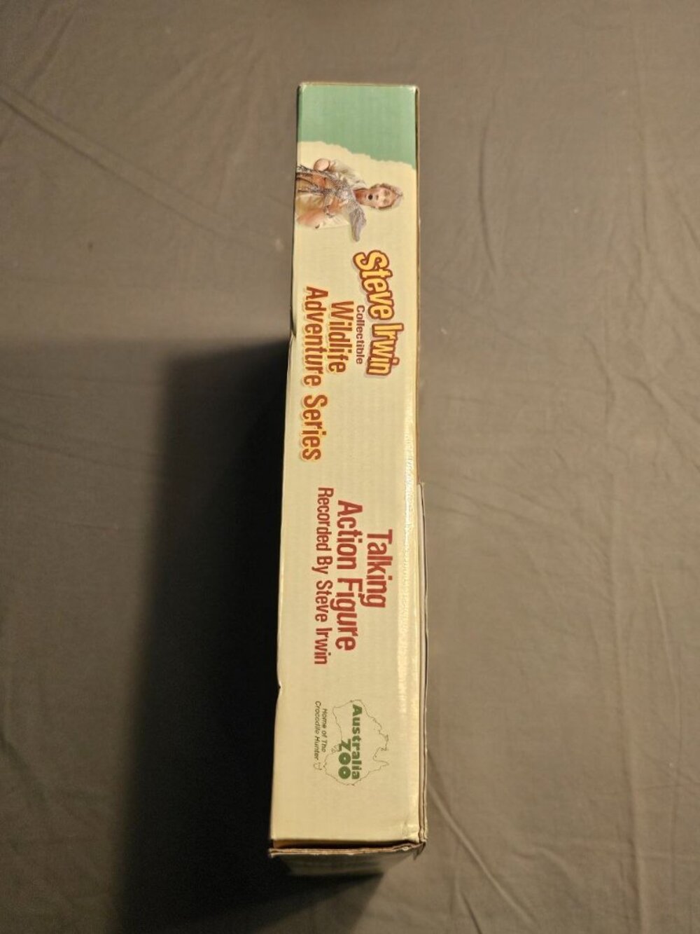 Steve Irwin Talking Action Figure 9" Wildlife Adventure Crocodile Hunter NEW BOX - Picture 6 of 10